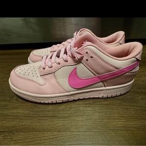 Triple Pink Nike Women's Dunk in Light and Bright Pink